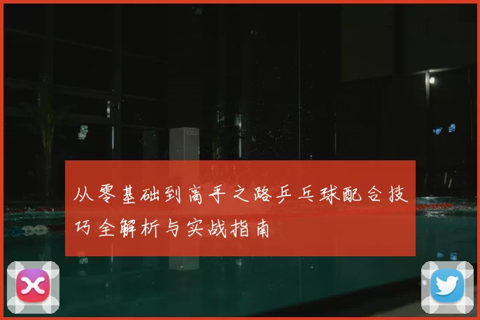 从零基础到高手之路乒乓球配合技巧全解析与实战指南