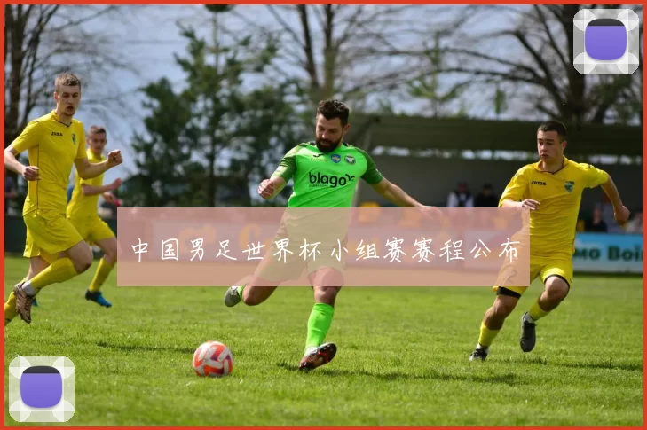 中国男足世界杯小组赛赛程公布