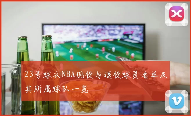 23号球衣NBA现役与退役球员名单及其所属球队一览