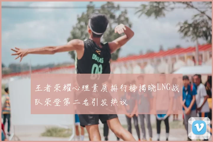 王者荣耀心理素质排行榜揭晓LNG战队荣登第二名引发热议